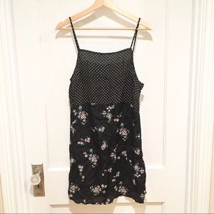 NWT Reformation Jessie Dress M Floral Polka Dot